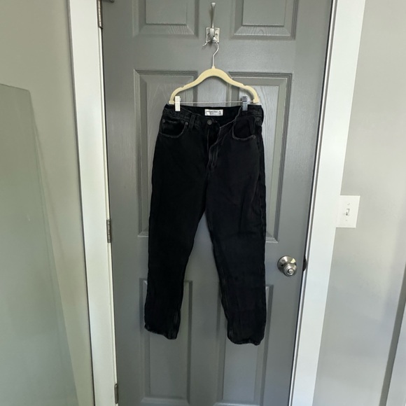Abercrombie & Fitch High Rise Mom Jean - size 27 / 4 - Picture 5 of 6
